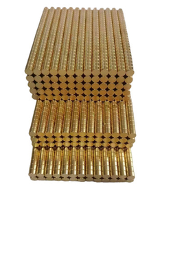 comprar La capa del oro de NdFeB del imán permanente de la tierra rara de los imanes del neodimio de N38 N50 modificó para requisitos particulares especialmente online manufacture
