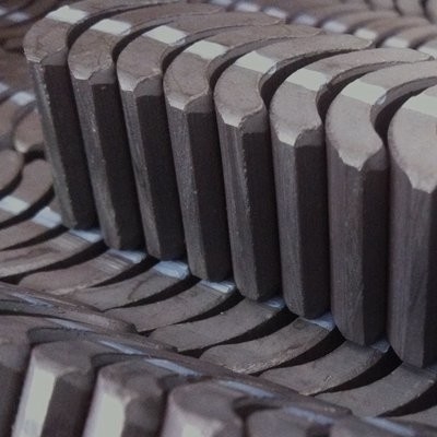 comprar Imán grande permanente modificado para requisitos particulares del arco de la ferrita para la bomba de aire 52.12*50.18*7.27 milímetro online manufacture