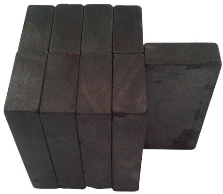 comprar Imán industrial de encargo de la ferrita del rectángulo del bloque del tamaño Y33 para multiusos online manufacture