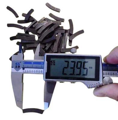 comprar N45 Neodimio permanente Magnetos de arco de segmento de tierras raras poderosos Sin recubrimiento online manufacture