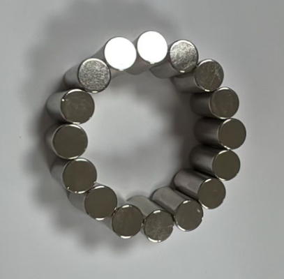 Comprar N42 Neodimio cilindro imán de 10 mm de diámetro x 20 mm de espesor Diametralmente magnetizado (2-polo) online manufacture