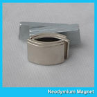 Silver Coating Permanent Neodymium Arc Magnets For Brushless DC Motor