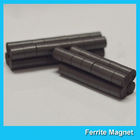 Hard Cylinder Ferrite Magnet For Rotors / Fridge SGS RoHS Certification