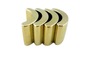 comprar Tamaño y forma de encargo arqueados sinterizados N52 del imán del boro del hierro del neodimio online manufacture