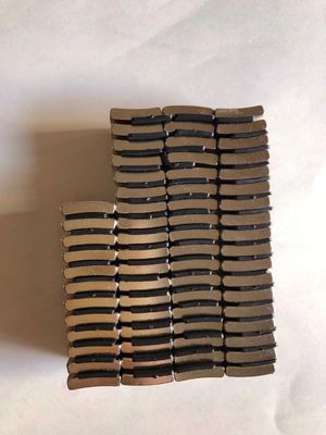 comprar Imanes arqueados del boro del hierro del neodimio para el generador N45 R53*r49*20°*25 del motor/de viento online manufacture